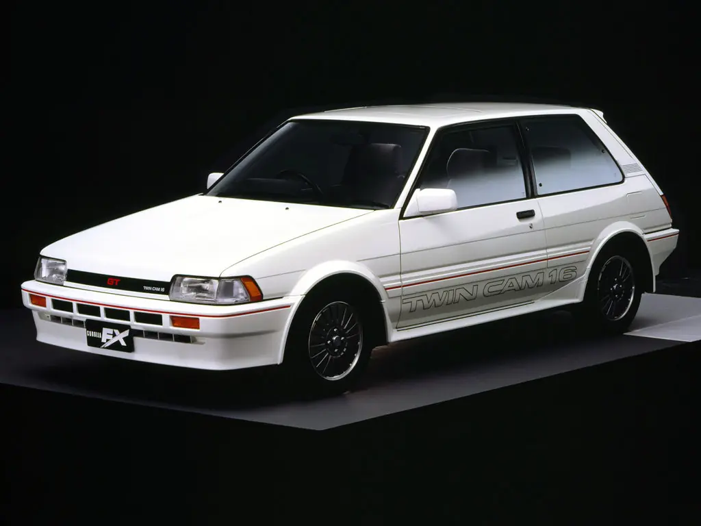 Toyota Corolla FX (AE81, AE82, EE80) 1 поколение, хэтчбек 3 дв. (10.1984 - 04.1987)